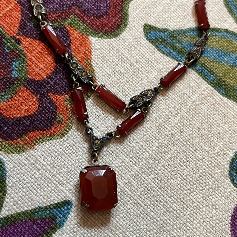 Vintage Stone Necklace